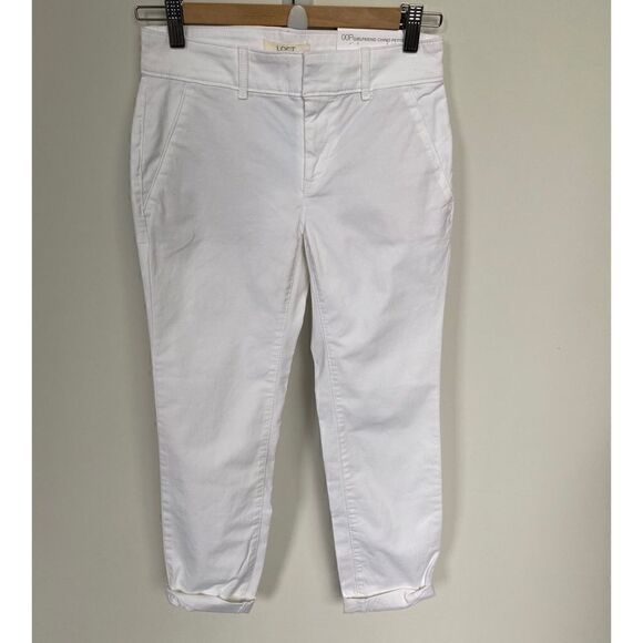 LOFT Girlfriend Chino Petite White - Picture 2 of 10